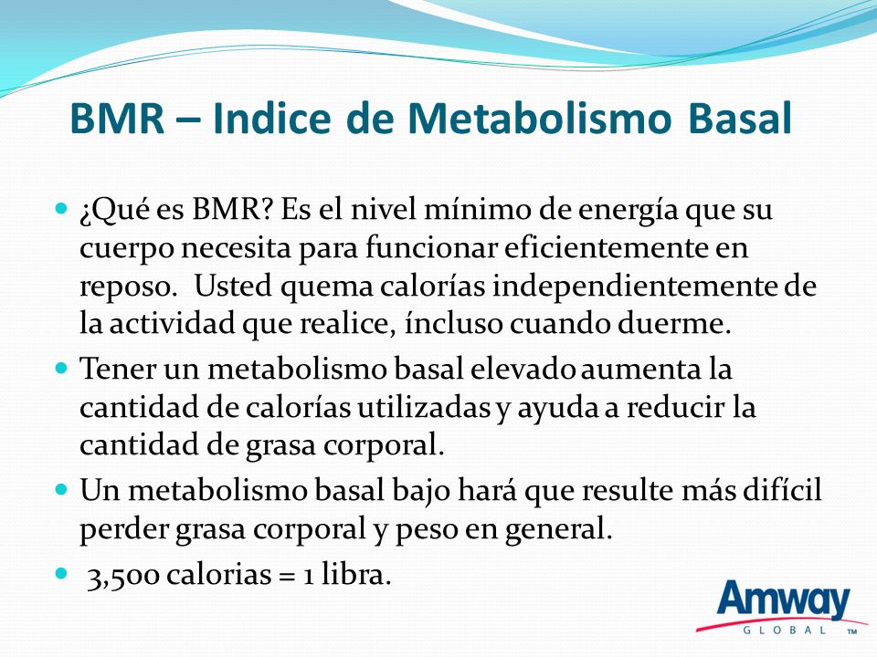 Como calcular peso basal